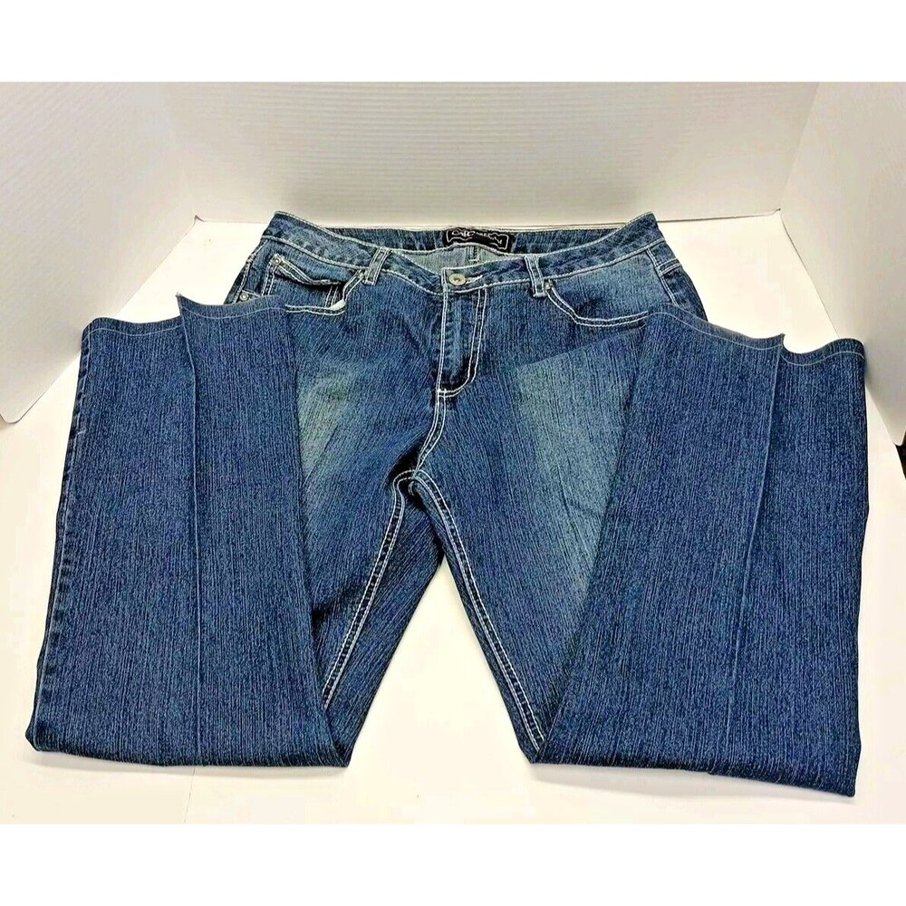 CATO Premium Denim Blue Jeans Womens Classic Fit Size 12P